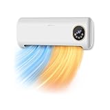 Calentador de Pared Inteligente, Calefactor Electrico para Hogar, 1500W 110v Calentador de Aire Acondicionado Portátil,...