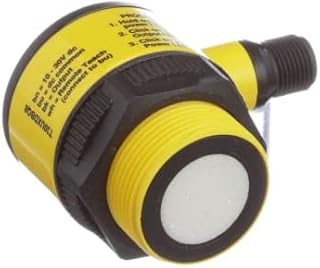 T30UXDBQ8, Ultrasonic Prox Sensor, TOF, R: 0.2-2m, 10-30Vdc, NPN/PNP-NO/NC, QDM12, 80058