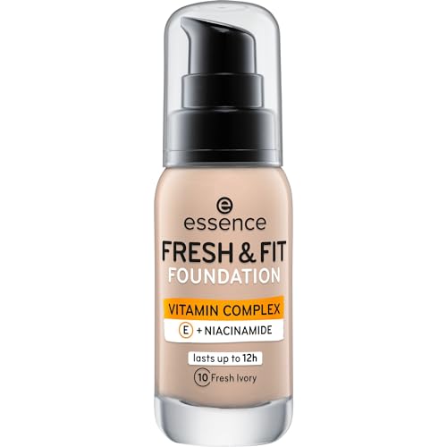 Base de Maquillaje Cremosa Essence Fresh & Fit 10-fresh ivory (30 ml)