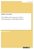 Der Einfluss des Internets auf die Vermarktung von Musikprodukten