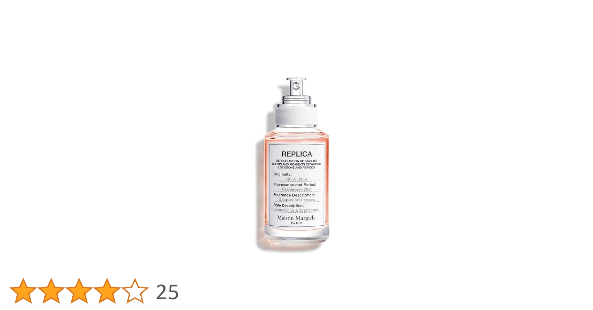 Amazon | MGA ﾚﾌﾟﾘｶ ｵﾝ ｱ ﾃﾞｰﾄ EDT 30ml【並行輸入品】 | Maison