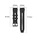 GANYUU Smart Watch Official Silicone Straps for Huawei Watch GT2 GT 2 Pro 46mm Gt 2e 3 3 Pro Watchbands Bracelet (Color : Preto, Size : for Huawei gt2 46mm)