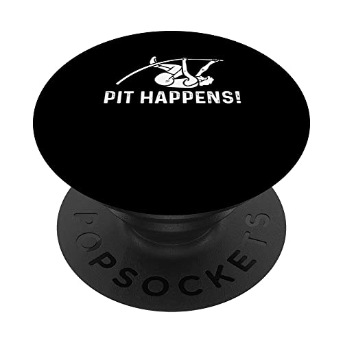 pit happens Design for a pole vault fans PopSockets Swappable PopGrip