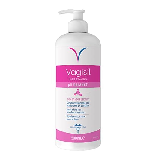 Vagisil Higiene Íntima Diaria Ph Balance Mujer, Higiene Femenina Externa Diaria Con Prebióticos, Ayuda A Fortalecer Las Defensas Naturales, 500ml