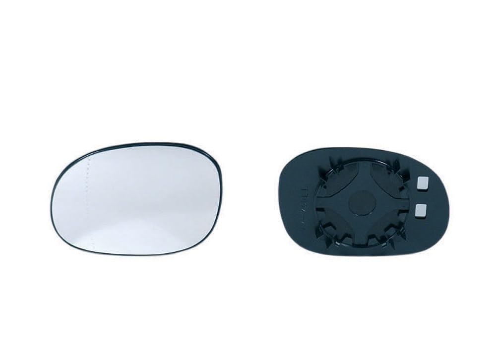 Left Exterior Mirror Glass (Aspherical) Fits: PEUGEOT 206 09.98-04.09