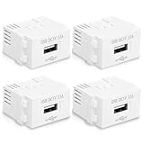 Conception compacte Plug & Play facile à utiliser: Le module chargeur USB 220V vers 5V est simple à utiliser et peut être intégré facilement dans différents projets. Ce module alimentation AC DC USB possède un design compact permettant une installation rapide et peu encombrante dans des équipements électroniques ou solutions DIY.