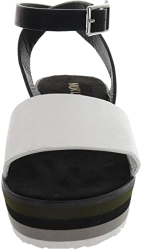MUK LUKS Women's Groove Time Platform Sandal, Multi, 10 | Image 2