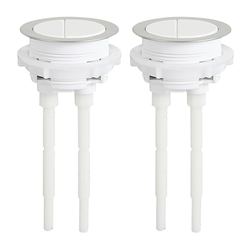 BKK HOME 48mm Toilet Cistern Dual Flush Valve Push Button