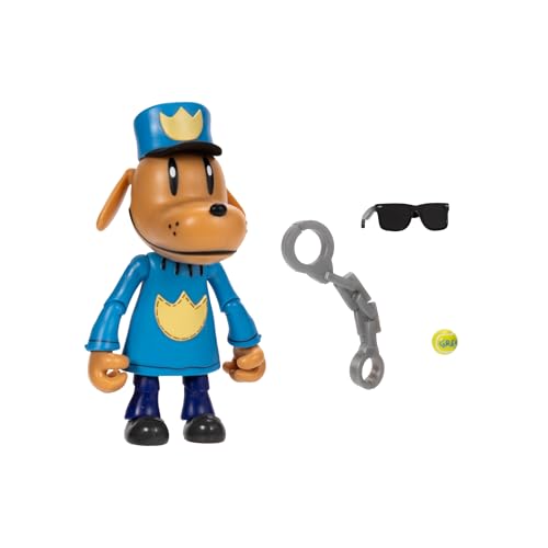 Dog Man 5" / 12.7cm Articulated Action Figure with Accessories by Jakks Pacific - Image 3