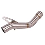 Le tuyau d'échappement de motoFabriqué en acier inoxydable, robuste et disponible pour une longue durée de vie, ce qui garantit une résistance et une durabilité maximales. De plus, une bonne qualité peut fournir une garantie plus sûre pour votre vie.