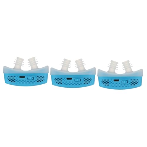 NOLITOY 3 Piezas Dispositivo Eléctrico Para Roncar Dispositivo Reductor De Ronquidos Filtro De Solución Para Ronquidos Clip Para La Nariz Dispositivo Para Dejar De Roncar Filtro