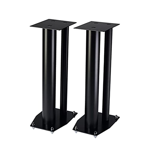 BTZHY Lautsprecherständer,2-teilige Metall-Hochleistungs-Höhlen-Studio-Monitorständer, Unterstützung für Bücherregal-Lautsprecher bis zu 88 lbs, für Heimkino