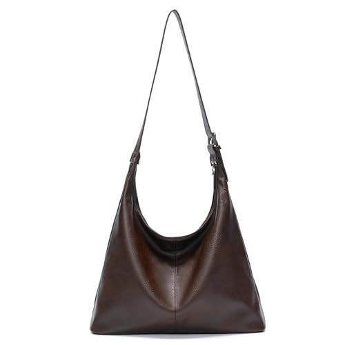 Large Vegan Leather Hobo Bag