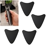 4Pcs Trimmer Power Button Cover Compatible with Wahl 9818/9864 Hair Trimmer, On-Off Button Replacement (Black)