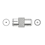 1 x F-Quick Stecker 1 x F-Buchse