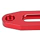 KIMISS Hawse Style Windenseilführung, Auto Hawse Windenseilführung 10 Zoll/25,4 Cm Last 8000 Bis 15000 Pfund Wartungsaustausch(A(Rot）)