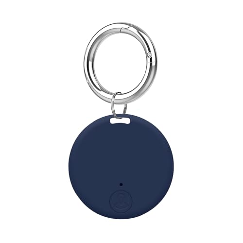 Aircawin GPS Tracker Case,Key Item Finder Locator,No Monthly Fee App for iOS/Android 2023 Latest,Portable Anti-Lost Bluetooth Mini Tag Item Tracker for Luggages/Kids/Pets/Phone/Wallet/Bag-1Pcs-Blue