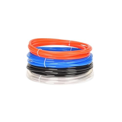 QXCIVR 1 Meter 10mm 12mm 14mm 16mm 18mm 20mm Air Hose Pneumatic Tube Pipe PU Hoses for Compressor Polyurethane Tubing(16X12-1M Blue)