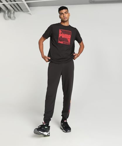 Image of Puma Men's Graphic Print Regular Fit T-Shirt