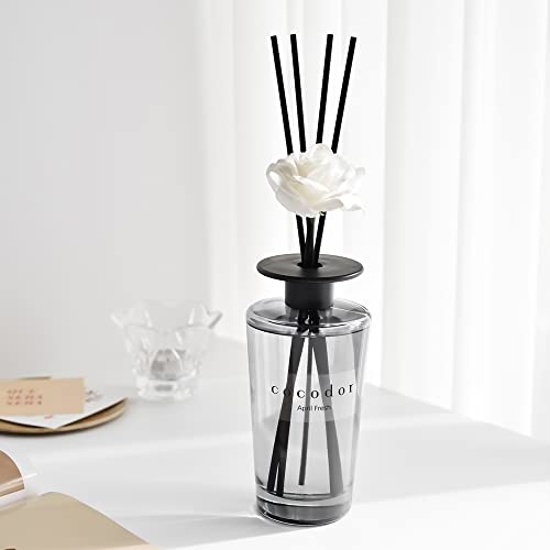 Cocodore Large Capacity Diffuser, April Fresh Scent, 16.9 fl oz (500 ml), Black Edition