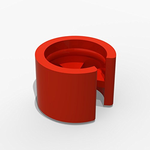 discount sizing Blank Hanger Size Markers - 100pcs/bag (100, Red)