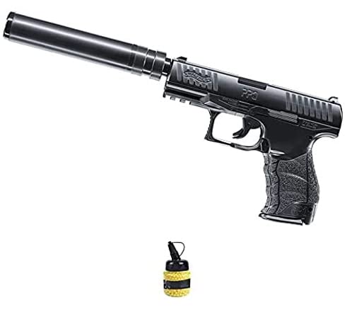 Pistola Airsoft Walther PPQ Navy Kit Molla (Calibro 6mm) | Arma corta a caricamento manuale + caricatore (Potenza: 0,29 joule)