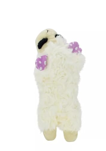 Multipet Lamb Chop Flower Bunny Print Dog Toy - 8\" - Thumbnail 5