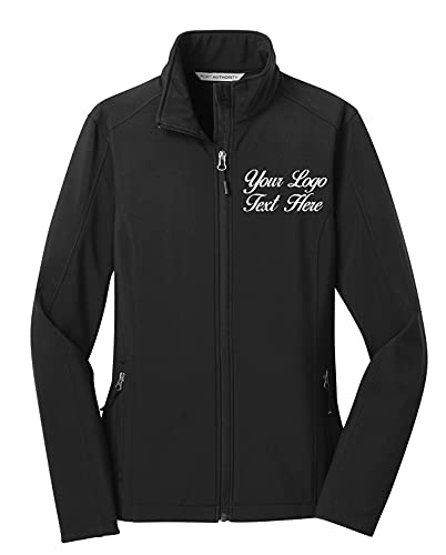 Ink Sitch Women Design your Own Custom Stitching Embroidery Core Soft Shell Jackets