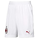 dryCELL PUMA AC Milans Replica Kids Without Inner Slip Pants, Niños, Blanco (White/Chili Pepper), 140