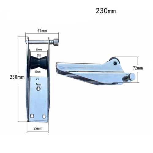 Support de rouleau d'ancrage en acier inoxydable de qualité supérieure - 5