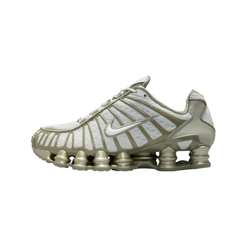 Nike Shox TL Women's Shoes (AR3566-006, Light Silver/Light Army/White)