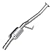MagnaFlow 444740 Large Stainless Steel CA Legal Direct Fit Catalytic Converter