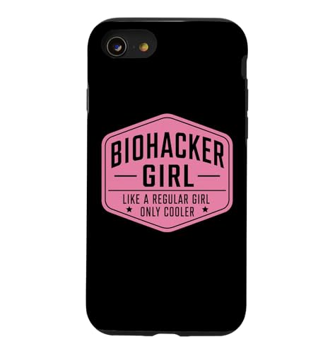 Biohacker Girl Like A Regular Only Cooler �ʔ��� �o�C�I�n�b�L���O �X�}�z�P�[�X iPhone SE (2020) / 7 / 8 �p