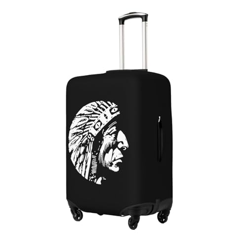 Native American Travel Luggage Cover Suitable for 18-32 in Suitcase Protective Cover3
