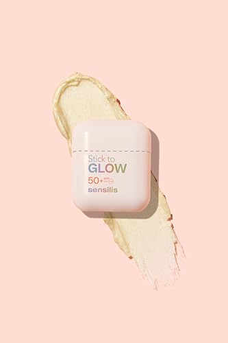 Sensilis Glow Stick SPF50, Sonnenschutzstick, schützt die Haut vor UVA- und UVB-Strahlen, verhindert Hyperpigmentierung, Glow-Effekt… – Ansicht 2