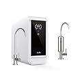 SimPure Q3-600 UV Reverse Osmosis System+SimPure Kitchen Faucet with ALK Filter