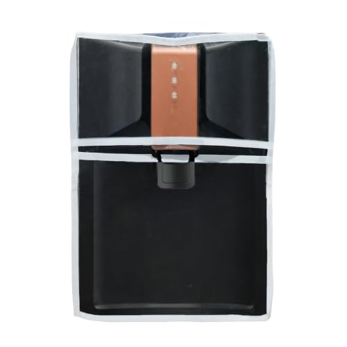 Image of Water Purifier Cover Compatible with Enrich Glory WS RO+UV+UF - Dustproof, Oil Resistant, Transparent Front, Velcro Closure - Wall Mounted & Table Top