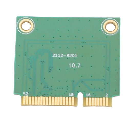 Wireless Network Card, WiFi 6 Bluetooth 5.3 Banda 5400Mbps con Interfaz MINI PCIe, para laptops y Mini PCs 10 11 miniatura 4