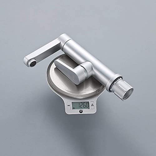 Robinet de cuisine orientable à 360° en aluminium fluide
