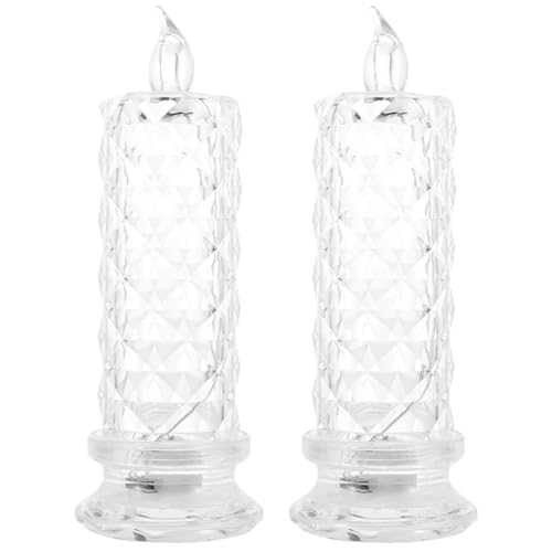 Velas LED sin llama grandes Zerodeko con luz cálida y lámparas electrónicas de vela