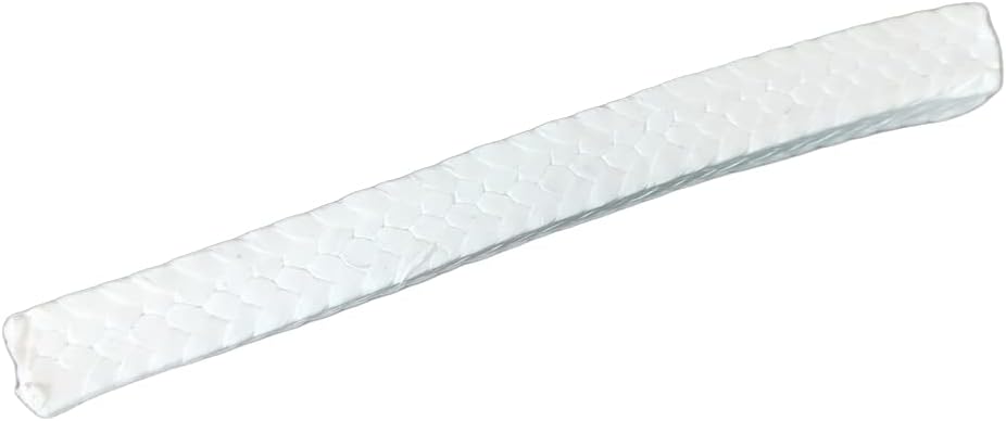 Polytetrafluoroethylene PTFE Gland Packing Rope Thread Cord Square Cross Section Sealing Material 5meters 46mm*46mm