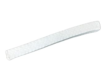 1pc Customizable PTFE Packing Gland Rope Seal - 6mm x 1m for Pump Sealing, High Pressure & Erosion Resistant
