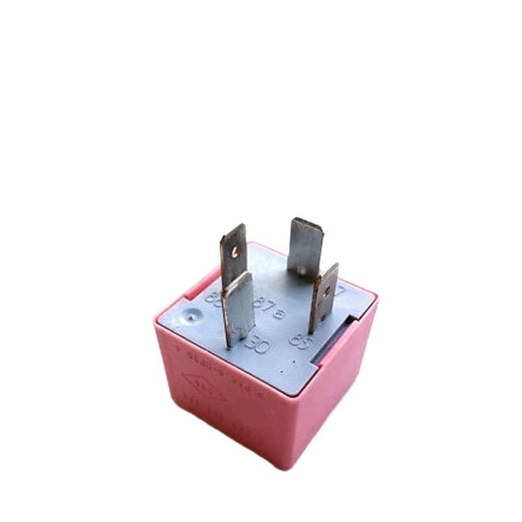 Relais rose 4 broches pour système électrique Clio Megane Vivaro