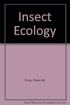 Hardcover Insect Ecology Book