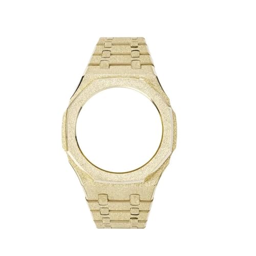 Kit mod Casioak GA2100 boîtier acier inoxydable givré et bracelet montre Gen4