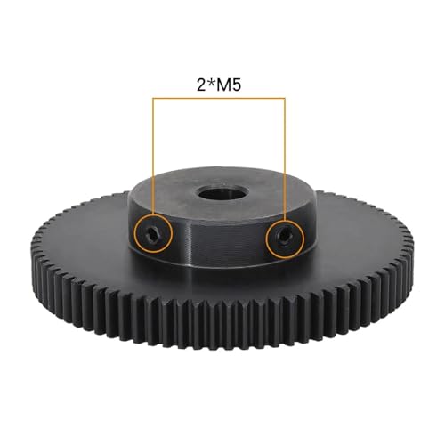 Engrenage 1M 90 dents SC45 alésage 8 mm pour projets de robotique DIY - 5