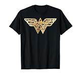 DC Comics Wonder Woman Superhero Comic Fill Logo T-Shirt