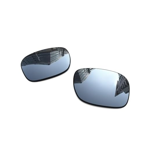 Lentes de reposição polarizadas de 1,6 mm para óculos de sol Oakley Holbrook XL OO9417 59 mm, proteção UV, lentes espelhadas escuras, peças de reparo e kit (cromado prata)