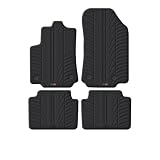 Travall Mats Tapis de Voiture Compatible avec Citroen C3 Aircross (2018 et Ultérieur) TRM1344 - Tapis de Sol en Caoutchouc sur Measure