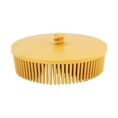 Image of OTOTEC 3Inch Abrasive Bristle Disc 80 Grit R-Type Abrasive Brush for Deburring Metal De-Rusting Finishing